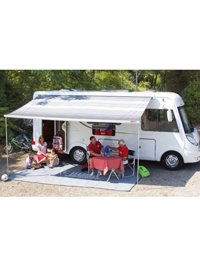 Markiza ścienna w kasecie F45s 260 Polar White Bordeaux - Fiamma
