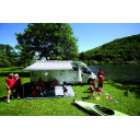 Roleta markiza w kasecie F45s 400 Polar White Bordeaux - Fiamma