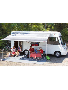 Roleta markiza w kasecie F45s 450 Polar White Bordeaux - Fiamma