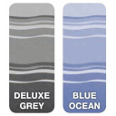 Roleta markiza w kasecie F65s 340 Titanium Blue Ocean - Fiamma