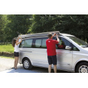 Roleta markiza w kasecie F35 Pro180 Titanium Blue Ocean - Fiamma