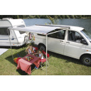 Roleta markiza w kasecie F35 Pro 250 Deep Black Royal Grey - Fiamma