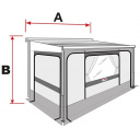 Zabudowa do rolety/markizy Privacy Ultra Light 400 - Fiamma