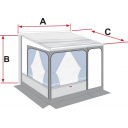 Zabudowa do rolety/markizy - Fiamma Privacy Room 320 Ducato - Fiamma