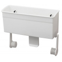 Półka z uchwytem na ręcznik papierowy Roll Holder With Box White - EuroTrail