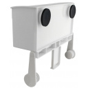 Półka z uchwytem na ręcznik papierowy Roll Holder With Box White - EuroTrail