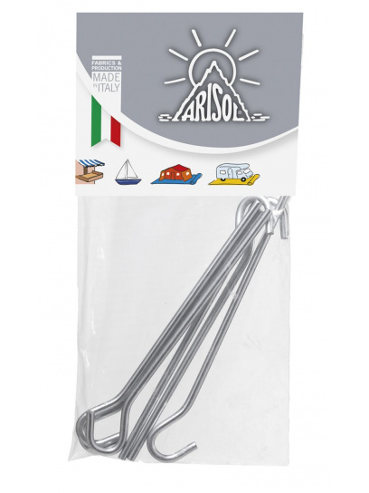 Szpilki do wykładziny podłogi maty 6 szt. - Arisol