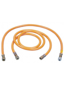 Wąż gazowy G 1/4 LH-ÜM x G 1/4 LH-ÜM 40 cm - Gok