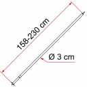 Rurka pionowa Door Pole do markizy F65 - Fiamma