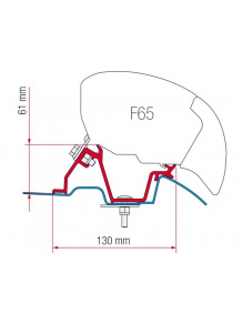 Adapter do markizy F65 Eagle 400 Mercedes Sprinter High Roof - Fiamma