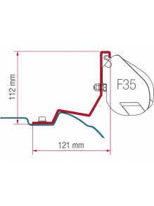Adapter do markizy F35 Pro do samochodu Kit Mercedes Viano / Vito / Marco Polo / V Class - Fiamma