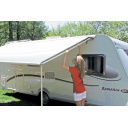 Markiza w futerale Caravanstore ZIP TOP 280 Delux Grey - Fiamma