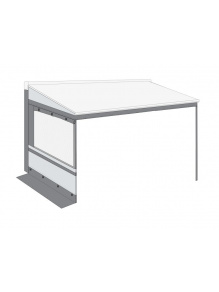Panel boczny do zabudowy Privacy Room CS Light lewy - Fiamma