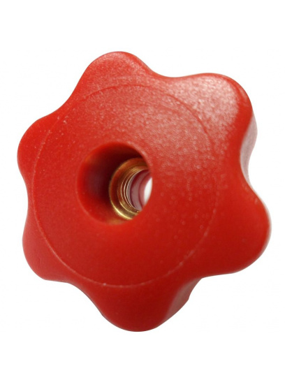 Gałka nakrętka do bagażnika Carry-Bike XL A M6x60 Red - Fiamma