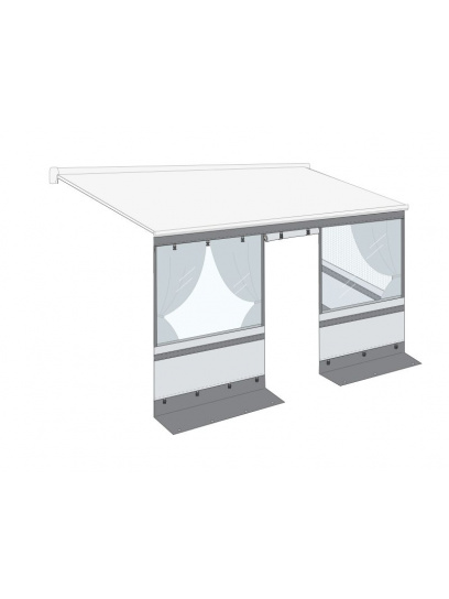 Panel przedni ścianka do markizy Front Panel Caravanstore Light 270 Van - Fiamma