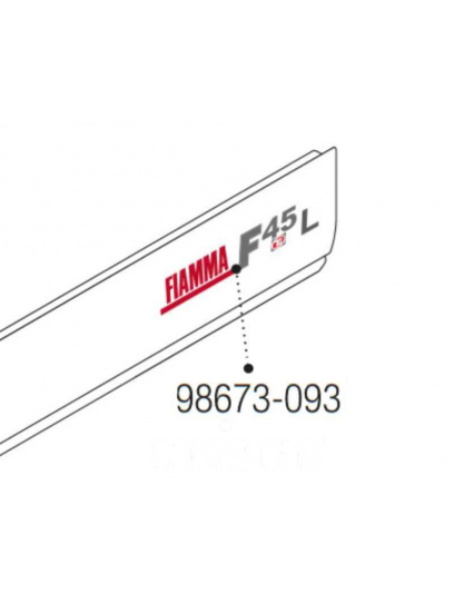 Naklejka na markizę Label F45Ti L - Fiamma