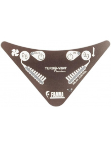 Płytka elektroniczna PCB panelu sterowania okna dachowego Turbo-Vent Premium - Fiamma