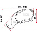 Roleta markiza w kasecie F65s 290 Titanium Royal Blue - Fiamma