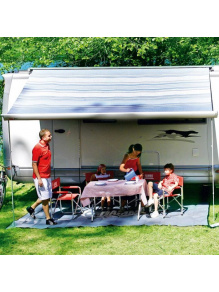 Roleta markiza w kasecie F65s 320 Titanium Royal Blue - Fiamma