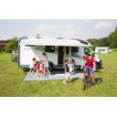 Markiza ścienna w kasecie F45s 190 Polar White Royal Grey - Fiamma