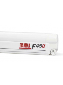 Markiza ścienna w kasecie F45s 190 Polar White Royal Grey - Fiamma