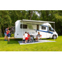 Markiza ścienna w kasecie F45s 350 Titanium Royal Blue - Fiamma
