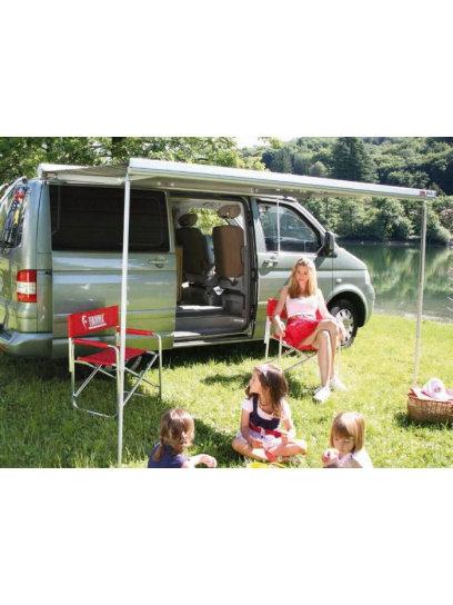 Markiza ścienna w kasecie F45s 260 Titanium (VW T5/T6 Multivan/Transporter) z Adapterem - Fiamma