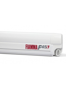 Markiza ścienna w kasecie F45L 450 Polar White Royal Blue - Fiamma
