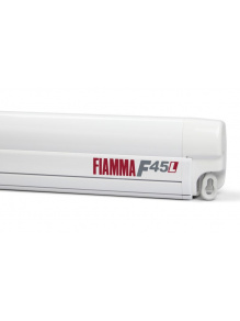 Markiza ścienna w kasecie F45L 500 Polar White Royal Blue - Fiamma