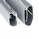 Markiza ścienna w kasecie F45L 500 Polar White Royal Grey - Fiamma