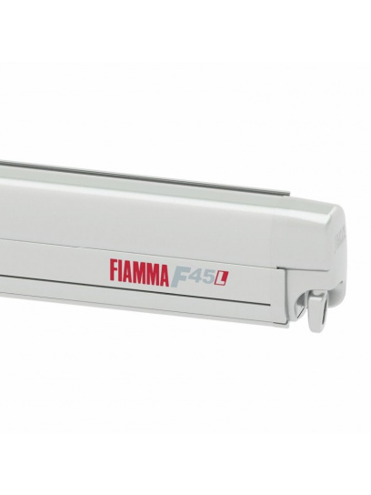 Markiza ścienna w kasecie F45L 500 Titanium Royal Grey - Fiamma