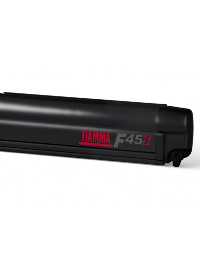 Markiza ścienna w kasecie F45s 400 Deep Black Royal Grey - Fiamma