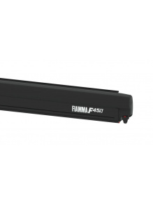 Markiza ścienna w kasecie F45s 300 Deep Black (VW T5/T6 M/T) Royal Grey z Adapterem - Fiamma