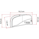 Roleta markiza w kasecie do VW T5/T6- F40 Van 270 Deep Black - Fiamma