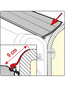 Uszczelka do markizy Kit Rain Guard L 550 - Fiamma