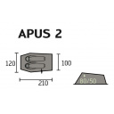 Namiot turystyczny 2 osobowy Apus 2 - Portal Outdoor
