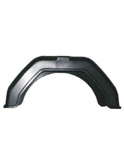 Błotnik plastikowy pojedynczy, trapezowy 13`` 322 X 713 X 199 - Steelpress