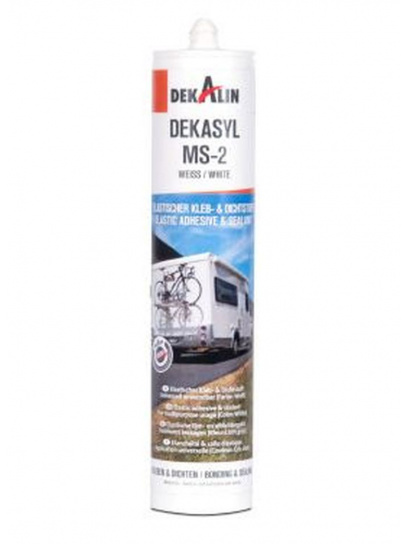 Elastyczny klej i uszczelniacz MS-2 Polimer 290 ml szary - Dekalin