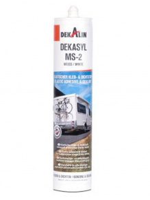 Elastyczny klej i uszczelniacz MS-2 Polimer 290 ml biały - Dekalin