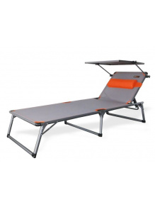Łóżko plażowe z daszkiem Kevin - Portal Outdoor