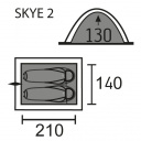 Namiot turystyczny 2 osobowy Skye 2 - Portal Outdoor