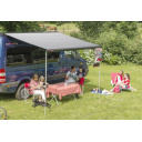 Roleta markiza w kasecie F65L 400 Deep Black Royal Grey - Fiamma