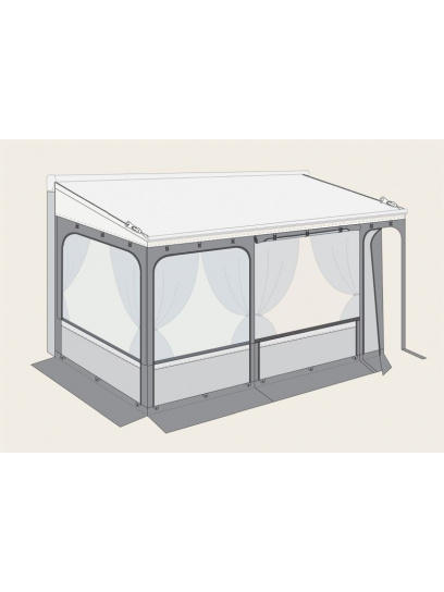 Zabudowa do rolety/markizy Caravanstore ZIP XL 280 cm - Fiamma