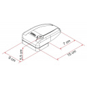 Zabezpieczenie drzwi Safe Door 3 Black - Fiamma
