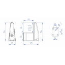 Zabezpieczenie drzwi kabiny kierowcy Sprinter/Master Cab Lock - Thule