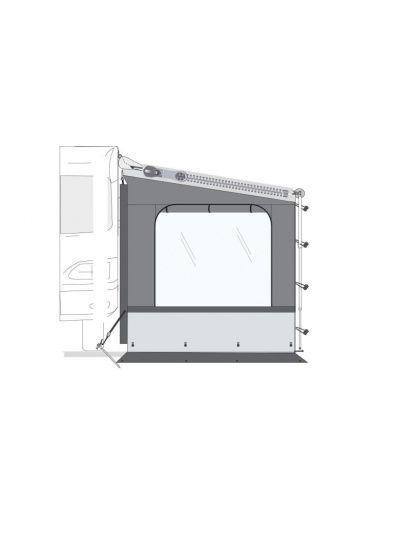 Panel boczny ścianka Side Panel Privacy Room Caravanstore XL ZIP Large lewa - Fiamma