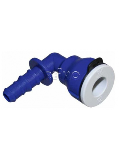 Złączka kątowa na przewód kanalizacji UniQuick12mm - Reich