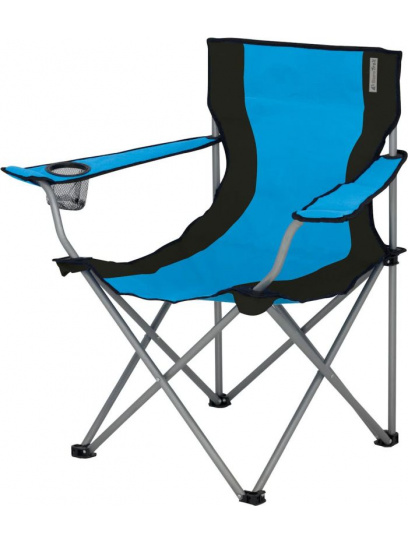 Krzesło turystyczne Lausanne Azure/Black - EuroTrail