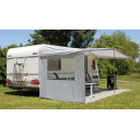 Ścianka boczna z oknem do markizy przyczepy Sidewall Caravans 212x180/230 cm - EuroTrail