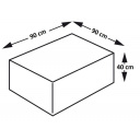 Pokrowiec na siedzenie ogrodowe Hocker Cover 90x90x40 - EuroTrail